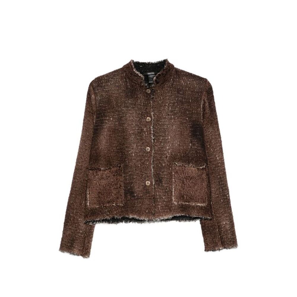 Avant Toi Women Wool Crewneck Jacket